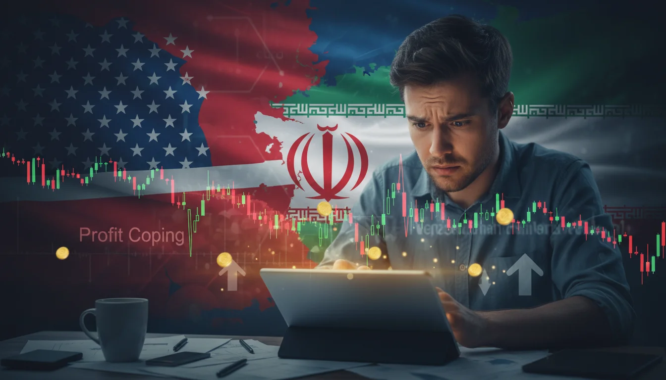 미국-이란 갈등 속 주식 차트를 보며 고뇌하는 투자자 1 미국-이란 갈등 속 주식 차트를 보며 고뇌하는 투자자 1