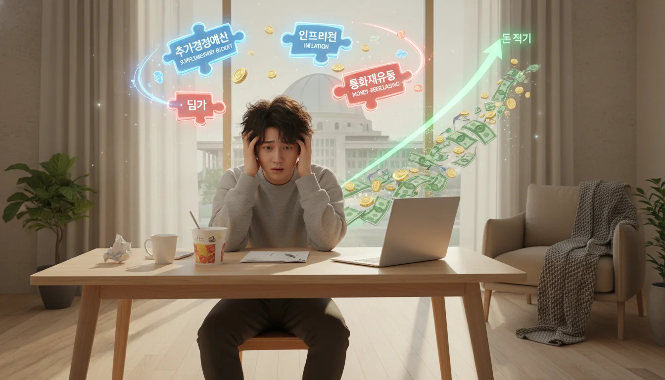 휴, 요즘 '이재명 돈풀기' 추경으로 머리 아프신 분들? (feat. 복사왕초보의 경제공부기) 1