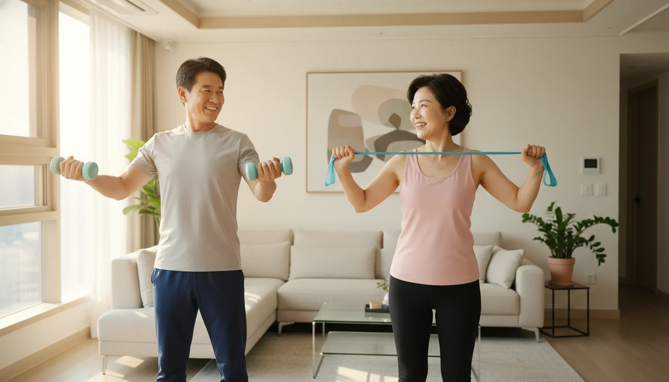 50대 근육 키우는 법: 건강하고 활기찬 노년을 위한 김박사의 통합 솔루션