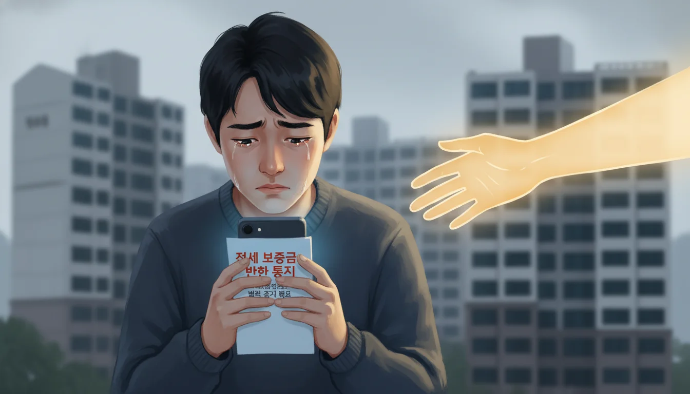 전세사기 반환보증 거절 통보에 좌절하는 한국인, 희망의 빛 1